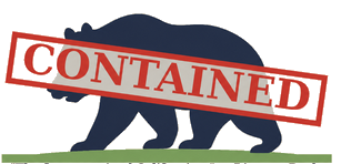 The contained bear — seal of the Komifornia Containment Initiative